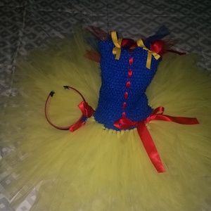 Princes Snow White tutu dress